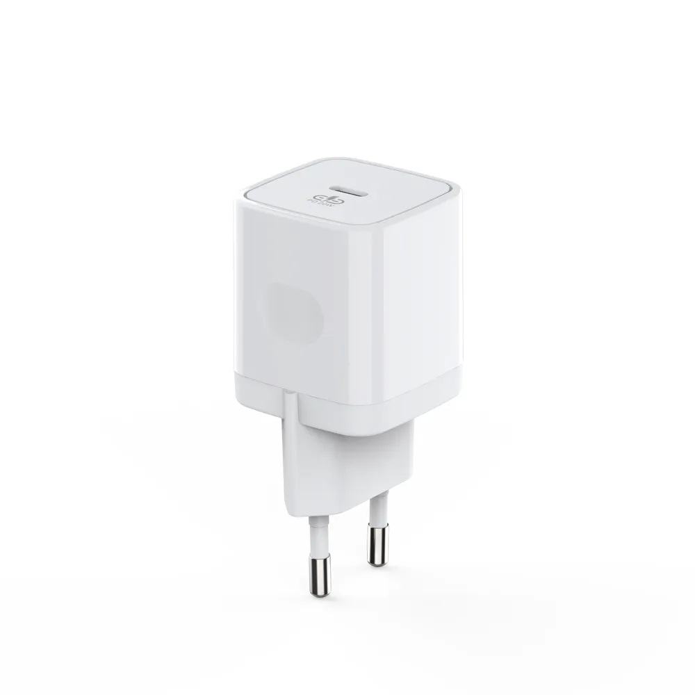 20w usb-c power adapter for Apple iPhone with CE ROHS ERP ETL FCC certificates