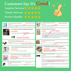 Tùy Chỉnh 100% Có Thể Tái Chế Sang Trọng Kết Cấu Da Xi Lanh Hộp Thân Thiện Với Môi 6Ml Nước Hoa Bao Bì Set Với Các Tông Ống Giấy - Product Image 2