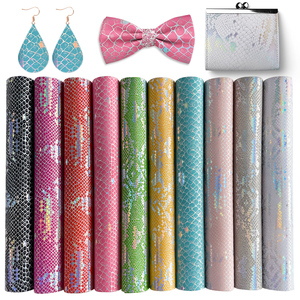 Pelle Sintetica PU Olografica Argento Effetto Serpente, Tessuto Riflettente Lucido Laser per <span class=keywords><strong>Borse</strong></span> di Lusso/Orecchini/<span class=keywords><strong>Borse</strong></span> a Mano - Product Image 1