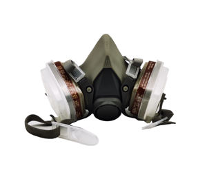 Masker respirator Api, penutup setengah wajah cat Gas - Product Image 6