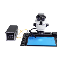 Station de désoudage laser intelligente sans vent LWS-301 pour le démontage des puces de téléphones mobiles, le dégommage des CPU, la carte mère BGA