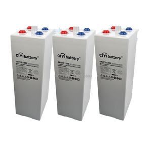 OPZV 2V 1200Ah 깊은 사이클 태양 젤 배터리 5500 사이클 70% DOD 무료 유지 보수 UPS 태양 에너지 시스템 경보 시스템 - Product Image 2