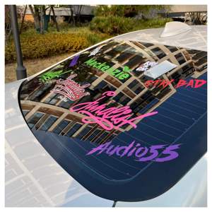 Calcomanía Personalizada Resistente a los Rayos UV para Parachoques de Automóviles, Logotipo Recortado, Vinilo Removible, Calcomanía para Ventana de Automóvil - Product Image 5