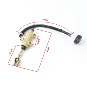 Pompa rem hidrolik kaki belakang sepeda motor <span class=keywords><strong>Kawasaki</strong></span> Universal pompa silinder utama rem belakang reparasi untuk Suzuki Honda Yamaha - Product Image 5