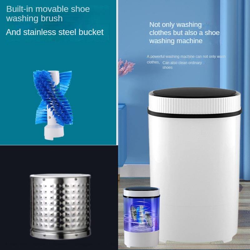 7.5L grandes zapatos de lavado de tambor blanco