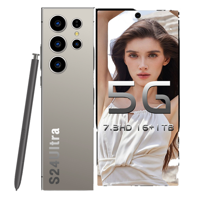 Original Phones S24 ultra Smartphones for S24 ultra 16GB+1TB 5G Dual SIM Cellphone 512GB 1TB 7.3lnch Android14 5g Smartphone