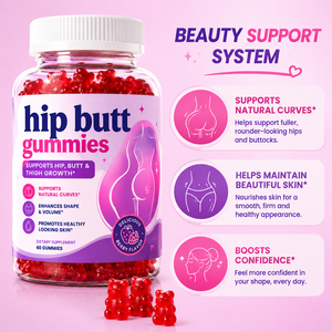 Gummies en gros sous marque privée, 60 unités, Maca Aguaje, pour soutenir les courbes féminines et l'augmentation des hanches et des fesses pour femmes - Product Image 5