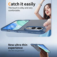 Étui de téléphone pliable translucide mat de type premium, protection contre les chutes, sensation de peau, 2 en 1, TPU PC, pour iPhone 18 Duo