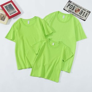 T-shirts publicitaires en coton peigné à col rond, uniformes de travail d'équipe, coupe ample à manches courtes, avec logo imprimé - Product Image 3