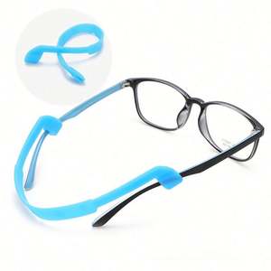 Sangle en silicone en gros pour lunettes d'enfants, cordon de maintien pour lunettes de soleil, support pour lunettes de sport pour enfants - Product Image 5