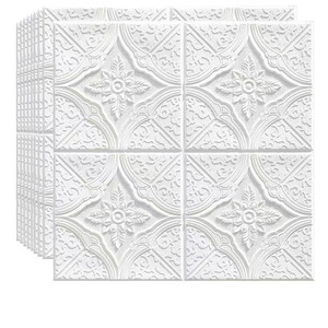 Papier Peint Mural 3D Autocollant Imperméable Géométrique Antistatique <span class=keywords><strong>de</strong></span> 70*70CM pour Murs <span class=keywords><strong>de</strong></span> Salon, Chambre, Cuisine, <span class=keywords><strong>Salle</strong></span> <span class=keywords><strong>de</strong></span> <span class=keywords><strong>Bain</strong></span> - Product Image 6