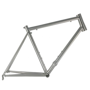 Cuadro de Bicicleta de Carretera de Titanio con Acoplador, Cuadro de Bicicleta de Titanio Waltly, Cuadro de Bicicleta de Carretera con Salidas de Cable Breeze - Product Image 1