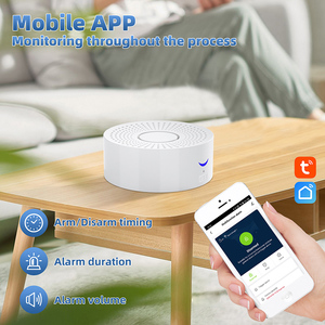 Беспроводная система сигнализации HjellyTek Tuya WiFi <span class=keywords><strong>DC</strong></span> 5V с защитой от краж, 433 МГц, комплект датчиков для дверей и окон, для дома, магазина, офиса (Plug-and-Play) - Product Image 1