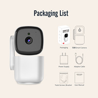 Caméra Mini 2MP 1080p la plus vendue, Cloud Ant Intelligente, Surveillance Wi-Fi 5G, Détection de Mouvement à 360 Degrés, Suivi, Vision Nocturne
