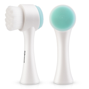 Brosse nettoyante pour le visage coréenne avec brosses de massage en silicone, outils de soin de la peau - Product Image 2