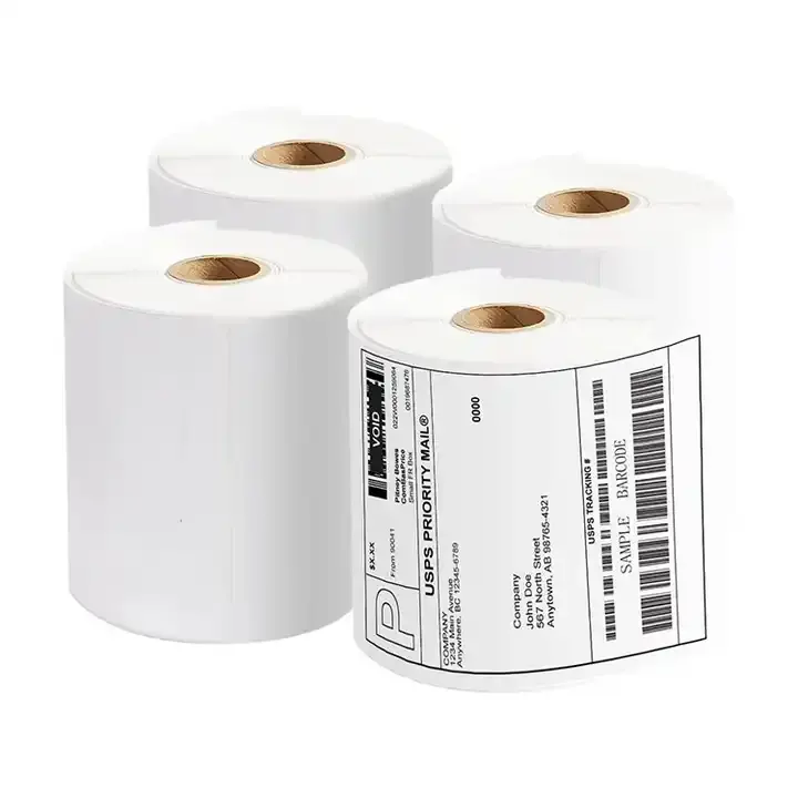 Thermoversand- und Adresse-Papier-Etikettendrucker 150 mm × 100 mm Expresslieferung Versandetiketten für Versand