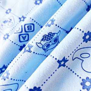100% Polyester Super Doux Velours Tissu Imprimé Personnalisé Velours En <span class=keywords><strong>Peluche</strong></span> Tissu Pour Vêtements - Product Image 3