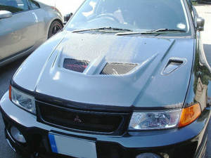 De fibra de carbono piezas del coche para la evolución 5 6 EVO 6 OEM Hood - Product Image 4