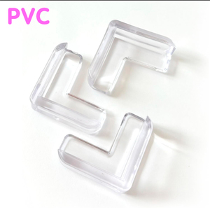 Protections d'<span class=keywords><strong>angle</strong></span> souples en PVC transparent adhésif en forme de L, écologiques et durables, pour la sécurité des bébés sur les tables et les meubles - Product Image 6