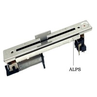 Potentiomètre coulissant à commande motorisée ALPS Japon, course 60 mm, interrupteur RS60N11M9A0F, longueur 106,5 mm, poignée en T, contrôle MA2