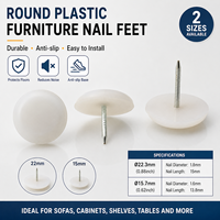Patins de protection robustes en plastique pour pieds de chaise, antidérapants et silencieux, pour salon, cuisine, chambre