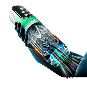 Masturbatore Maschile Automatico con Riscaldamento ad Acqua, Telescopico, Rotante, Doppia Vibrazione, Aspirazione, Display Digitale, Coppa Elettrica per Stimolazione Maschile - Product Image 4