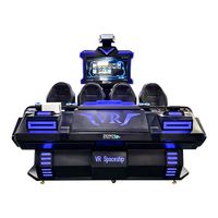 Simulateur de cinéma VR pour 4 personnes, expérience de réalité virtuelle immersive ultime, idéal pour les machines d'arcade