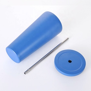 10OZ En Acier Inoxydable Isolé Tasse À Café avec Poignée, Double Paroi <span class=keywords><strong>Gobelet</strong></span> avec Couvercle, Marine - Product Image 2