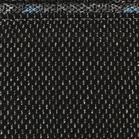 Bordure de matelas en treillis gris avec motif diamant bleu
