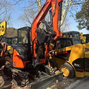 Mini pelleteuse d'occasion de bonne qualité Pelle sur chenilles d'occasion 3.5 tonnes chenille en caoutchouc 3,5 tonnes Moteur Hitachi Zx35 Zx35u EPA CE - Product Image 2