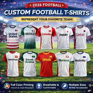 Camiseta de Fútbol para Fanáticos de Canadá, México, Estados Unidos y Noruega 2026, Precio Bajo al por Mayor, Camiseta Deportiva para Fanáticos con Estampado Completo - Product Image 6