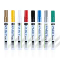 ปากกามาร์กเกอร์สี8สีใช้งานได้ดีมีมาตรฐานความปลอดภัย,ปากกามาร์กเกอร์สีทนแสงสำหรับสำนักงาน
