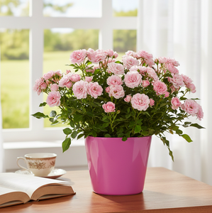 Colorful Modern Desktop Plastic Flower <b>Pots</b> <b>Mini</b> Home Office Decoration Planter <b>Bulk</b> Wholesale <b>Succulents</b> Herbs Indoor Use. - Product Image 4