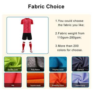 Dernier design, nouveau modèle, maillot de football pour hommes, été, bleu personnalisé, 100% polyester, séchage rapide, respirant, manches courtes - Product Image 4