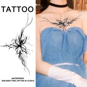 Adesivo per Tatuaggio Semi-Permanente sul Petto, Lunga Durata 7-15 Giorni, Impermeabile, Tatuaggio Simulato per Uomini e Donne - Product Image 4