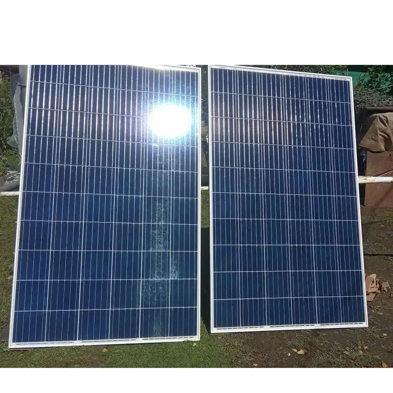 Panneaux solaires canadiens usagés Double verre solaire 100w 200w 250w 300w 400w 500w Cellules solaires 600W Panneaux solaires flexibles