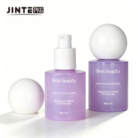 Nouvelles Bouteilles en Verre de Luxe de 30 ml avec Pompe à Brume et Bouchon à Bille – Emballage Cosmétique Haut de Gamme pour Soins de la Peau – Kits de Remplacement de Bouteilles en Verre