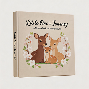 Libros de Tapa Dura con Diseño Personalizado, Libro de Recuerdos para Bebés de los Primeros 5 Años, Álbum de Fotos, Diario, Scrapbook, Grabado en Relieve, Encuadernación Perfecta Personalizada - Product Image 5