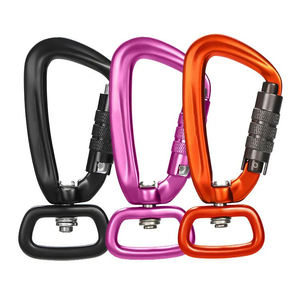 Clip léger et robuste 4kN pour la randonnée, mousqueton pour <span class=keywords><strong>chien</strong></span> - Product Image 2