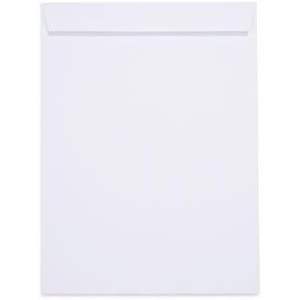 Sobre de Catálogo Universal EasyClose # Caja de Cartón Kraft Reciclable Blanca de 9 x 12 Pulgadas con Cierre Autoadhesivo de Solapa Cuadrada de 10 1/2 Pulgadas, 250 Unidades por Caja - Product Image 3
