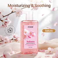 Gel Douche Corporel Hydratant et Éclaircissant aux Fleurs et Herbes, Parfumé, Effet Moussant, 500ml - Vente Flash