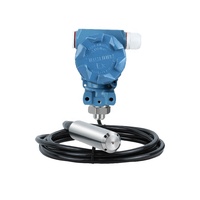 Capteur de niveau d'eau liquide hydrostatique 50m 100m pour forage de puits profond 0-5v 0-10v transmetteur de capteur de niveau d'eau de pluie lcd