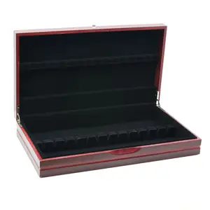 定制红木银具盒豪华胸银器餐具收纳盒高端木质收纳盒银器