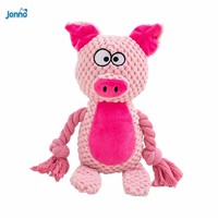 Jouet pour chien en peluche qui couine, anti-ennui, fournitures pour animaux de compagnie pour chiens