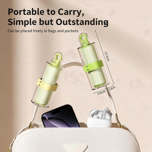 Rodillo Quitapelusas Portátil Ecológico para Mascotas, Lavable, para Ropa del Hogar, Removedor de Pelo de Plástico para Gatos - Product Image 2
