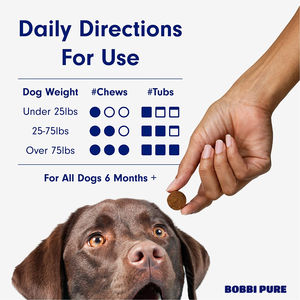 <span class=keywords><strong>BOBBI</strong></span> PURE OEM Chien Vitamines Et Suppléments À Mâcher avec Ourlet Probiotique Pet Natritional Multivitamin Supplément pour Chiens - Product Image 5