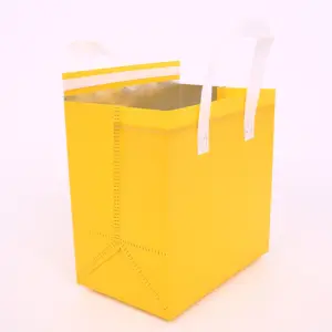 Sacchetto di imballaggio per Snack in tessuto Non tessuto stampato personalizzato per uso alimentare