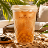 Gobelets en plastique en forme de cœur avec couvercles, logo personnalisé, vente en gros, jetables