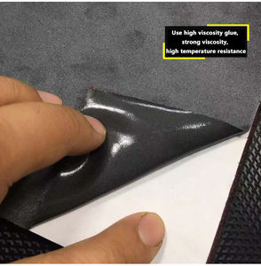 Autoadhesivo DIY decoración calcomanía gamuza vinilo envoltura película terciopelo <span class=keywords><strong>tela</strong></span> PVC pegatina para Interior de <span class=keywords><strong>coche</strong></span> Anti-Scratch Foil Wrap para - Product Image 2