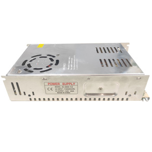 12V 30A Constant Voltage Switching <strong>Power</strong> Supply - Single Output DC <strong>Adapter</strong> for <strong>LED</strong> <strong>Strip</strong> CCTV Security System - Product Image 1